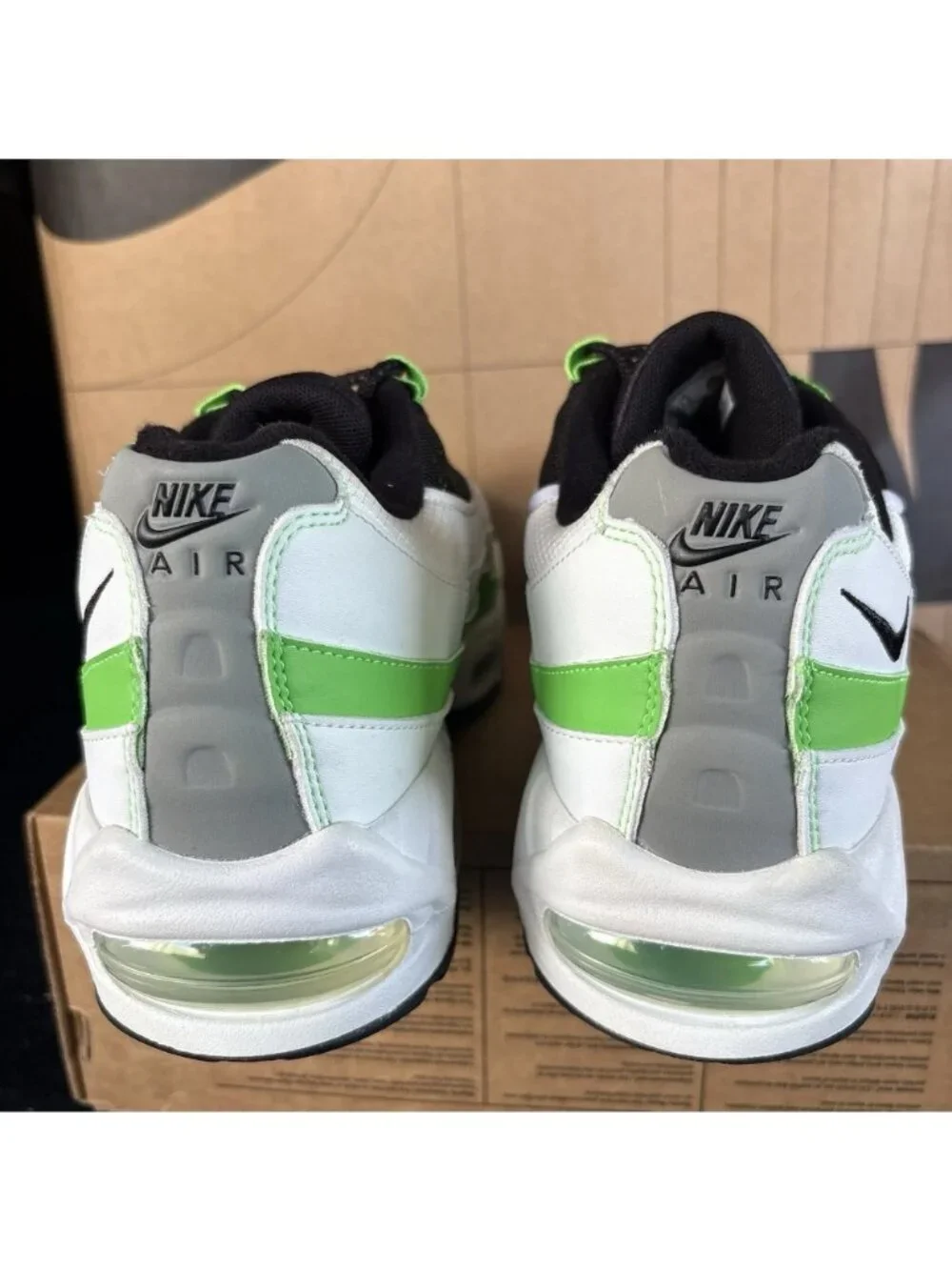 NEW Nike Air Max 95 OG Green Gusto White Black IB1667-100 Men Size 11.5